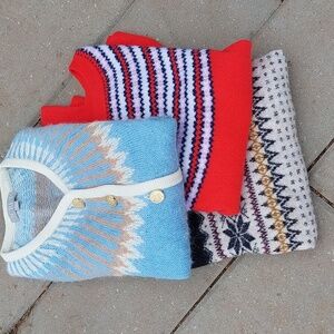 Bundle J Crew Fair Isle Sweaters